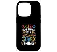 Bruises And Bling It's A Color Guard Thing -- Coque pour iPhone 14 Pro