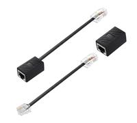 Bruislard Câble adaptateur jack vers Ethernet RJ11 vers RJ45
