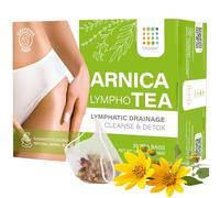 Bruizex Thé à l'arnica pour les ecchymoses et les gonflements, récupération post-opératoire après liposuccion, abdominoplastie, 360 lipo, mélange BBL I pour drainage lymphatique, massage et fibrose