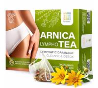 Bruizex Thé à l'arnica pour les ecchymoses et les gonflements, récupération post-opératoire après liposuccion, abdominoplastie, 360 lipo, mélange BBL I pour drainage lymphatique, massage et fibrose