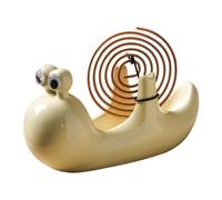 Brûle-encens à cônes | Décoration de Bureau en Forme d'escargot,Support pour encens en pour extérieur | pour Salon Chambre Salle de Bain Cuisine