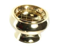 Brûle encens en Laiton avec Une Grille - Encens Religieux - Culte Chrétien en Laiton