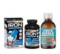 Brule Graisse IRON ULTRA FAT BURNER E.A.A Liquide - Complexe Biaminoée, Glavanoïd Puissant et Efficace - Minceur Femme et Homme- Laboratoire Français Eric Favre