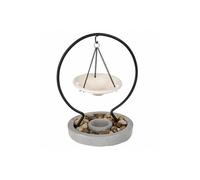 Brûle-parfum suspendu gris 607g - Atmosphera createur d'interieur - Gris