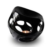 Brûle Parfum Brûleur Fondant Cire Parfumée - Diffuseur Huile Essentielle et Parfum d’Ambiance - Bougeoir Aromathérapie en Céramique pour Bougie Chauffe-Plat - Hauteur : 11 cm - Spring - Zen’Arôme