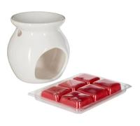 Brûle-Parfum & Cire 30g Fruits Rouges