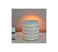 Brûle parfum Coliseo - D 10 x H 10 cm - Blanc