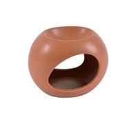 Brûle Parfum en Céramique "Orbe" 13cm Terracotta G