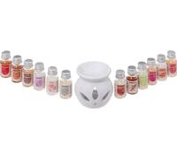Brûle-parfum et set de 12 huiles - 10ml - Atmosphera créateur d'intérieur
