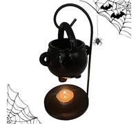 Brûle Parfum Inspiration, Hanging Brûleur Fondant Cire Et Diffuseur Cire Parfumée, Diffuseur D'huile De Chaudron D'Halloween, Diffuseur Huile Essentielle Et Parfum D’Ambiance Yoga Room Meditation