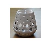 Brûle parfum Loob - D 9 x H 9 cm - Gris