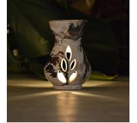 Brûle parfum Marbré noir et blanc - Petit Modèle