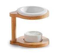 Brûle-Parfum Ronda - Série Simplicity - CraftAroma - Aromathérapie Facile - Elements Amovibles - Objet Déco DIY Créatif Élégant - Brûleur Fondant et Senteur -50 ML - H 12 cm - Zen’Arôme