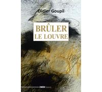 Brûler le Louvre - Didier Goupil - Zinedi - broché - Essai