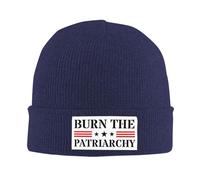 Brûler Le Patriarcat Unisex Bonnet De Trawler Élastique Bonnets Hiver Classique Bonnets Tricoté pour Toutes Les Saisons Course À Pied Randonnée