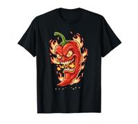 Brûler Le Piment Fou Respiration du feu T-Shirt