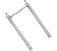 Brûleur 45,7 cm 69785 en acier inox 304 pour Weber Spirit I/II 200, E-210/E-220/S-210/S-220, tube commande avant, durable