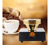 Brûleur à café en siphon, brûleur halogène en siphon, réchaud à café à faisceau halogène, affichage numérique Lcd, commutateurs rotatifs pour régler la chaleur, pas de flamme ouverte, contrôle de la t