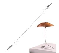 Brûleur à encens à clip - 2 têtes - Support de fil de fer - Pince crocodile verticale - Balcon intérieur et extérieur - Chambre à coucher, jardin, cour, bureau, détente