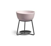 Brûleur à fondants de cire - - Pebble - Céramique - Gris Lilas - Design moderne