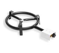 briebe Brûleur à Gaz 1 Anneau 30 cm, Brûleur à Paella, Convient pour Poêle ou Paellera 36 à 42 cm de Diamètre, Régulateur de Flamme