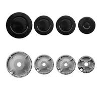 Brûleur à gaz avec couronne et capuchon de flamme pour four, plaque de cuisson, kit de brûleurs + bâche de protection pour plaques de cuisson, brûleur, 8 pièces, brûleur à gaz, couronne de flamme, kit
