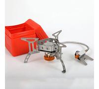 Brûleur À Gaz D'extérieur Pliable Coupe-Vent 3500w, Réchaud De Camping, Briquet, Équipement Touristique, Cylindre De Cuisine, Gril À Propane, Cuisinière Pour Pique-Nique