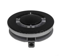 Brûleur à gaz en fonte d'aluminium 130 mm pour cuisinières Sabaf triple brûleur avec base 3,5 kW haute puissance Pièce de rechange pour cuisinières de cuisine Facile à installer pour un usage