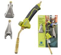 Brûleur à gaz pour soudage de tuyaux, GPL, SET, 3 buses, 2 kW