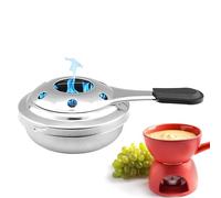 Brûleur à gaz Trangia - Réchaud à alcool | Brûleur à alcool | Réchaud de camping portable en acier inoxydable | Réchaud de camping Miini | Réchaud de camping léger avec poignée anti-brûlure |