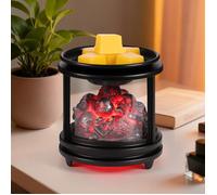 Brûleur à Parfum LED Électrique 3 en 1 avec Motif crâne, Compatible Huiles Essentielles et Cires - pour Maison Décoration et Cadeau