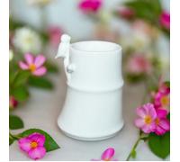 Brule parfum bambou en céramique laquée