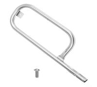 Brûleur Courbé pour robuste pour Barbecue pour weber Q1000 Brûleur | Acier 304 pour durable, compatible Q100/Q1200, résistance , flamme uniforme, extérieur