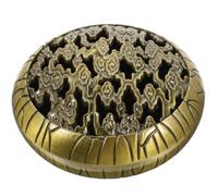 Brûleur D’Parfum en Alliage de Zinc Doré Style Antique
