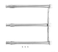 Brûleur de barbecue en acier inoxydable 47 cm | Compatible avec Weber 300, ES-310, ES-320, ES-330, pièce de rechange exacte, restaure la fonction de gril