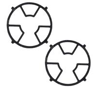 Brûleur de cuisinière, 2 pièces support de pot de brûleur grille en fonte pièces de table de cuisson à gaz grille supérieure de cuisinière pour cuisinière à gaz de 4 ou 5 pieds