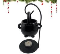 Brûleur de d'halloween - Brûleur à Huile Chaudron à Suspendre, brûleur de Chaudron à Suspendre | Bougie diffuseur d'arômes de sorcière, Ensemble de brûleurs de Chaudron pour huiles