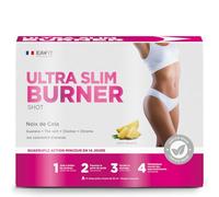 EAFIT Minceur – Ultra Slim Burner Shot – Brûleur 4 actions – Guarana, thé vert – 14 shots Ananas