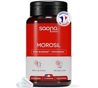 Brûleur de Graisse Puissant | Morosil® 400 mg, Kola, Zinc, Vitamine C | Perte de Poids Rapide et Efficace | Minceur Homme & Femme | 60 Gélules | Fabriqué en France