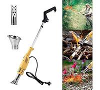 Brûleur de mauvaises herbes électrique 2 en 1, désherbeur à fonction 2000W, bâton de désherbage thermique, jusqu'à 600 ℃, outils de jardin