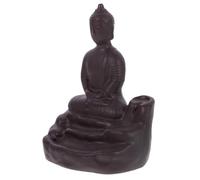 Brûleur de Parfum à Reflux en Céramique, Statue de Bouddha Décorative