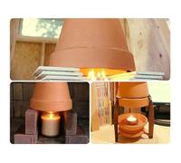 BRULEUR DE PARFUM - DIFFUSEUR DE PARFUM Chauffe-bougie chauffe-plat en terre cuite chauffe-plat en terre cuite d'intérieur