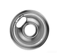 Brûleur de poêle construit en fer avec revêtement chromé pour s'adapter à la plupart des ouvertures de table de cuisson à gaz de 15,2 cm et 20,3 cm