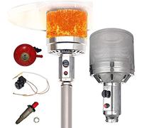 Brûleur De Remplacement Pour Chauffage De Terrasse, Pièces De Chauffage Extérieur, Tête De Poêle De Chauffage, Poêle De Chauffage Pour Accessoires De Gaz Naturel Ou De Gaz Liquéfié De 63mm,Silver(26