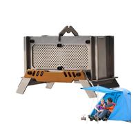 Brûleur d'encens à charbon portable attrape-cendres multifonction | Brûleur d'aromathérapie pour camping, maison, famille, méditation, yoga, cérémonie, extérieur, terrasse, église, hôtel