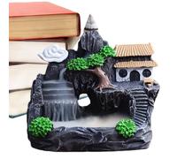 Brûleur D'encens À Reflux - Brûleur D'encens À Reflux Cascade Montagne | Porte-cône Dencens À Reflx pour Le Yoga | pour Le Bureau À Domicile, La Méditation, La Salle De Yoga, Le Temple, Crée des Mom