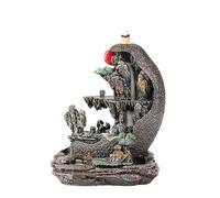 Brûleur d'encens à Reflux en Cascade, Ornements créatifs, Bois de Santal, Bois d'agar, Grand brûleur d'aromathérapie d'intérieur Domestique, brûleur d'encens en résine, brûleur