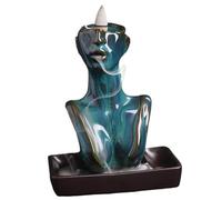 Brûleur d'encens à Reflux, Porte-encens en Cascade, brûleur de Statue de beauté en céramique pour la décoration la Maison