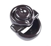 Brûleur d'encens à refoulement pour décoration d'intérieur, fontaine d'encens cascade en céramique avec arôme relaxant, compatible avec les cônes à refoulement pour bureau, yoga, spa, méditation (1#)