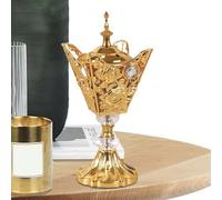 Brûleur d'encens arabe : durable et , support d'encens vintage, brûleur à charbon électrique | Brûleurs d'encens rétro pour décoration d'aromathérapie avec parfum Orie